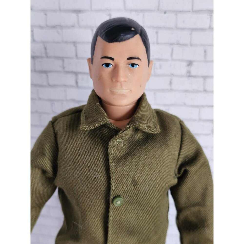 1984 GI Joe Action Figure Authentic Reproduction Hasbro Articulated Brown Hair